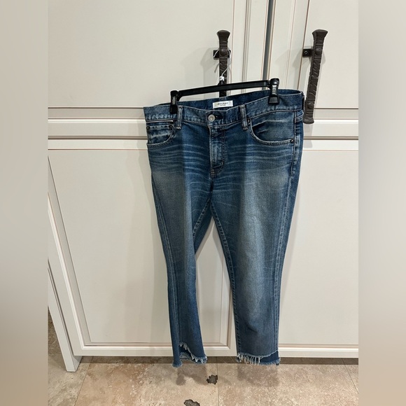 Moussy Vintage Sycamore Tapered in Blue - Picture 5 of 9